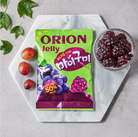 Orion Mygummy Grape flavored Jelly /오리온 마이구미 젤리 포도 66g